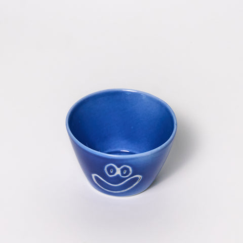 Super Cup Kawaii (Blue Moss) - Frizbee Ceramics