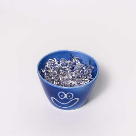 Super Cup Kawaii (Blue Moss) - Frizbee Ceramics