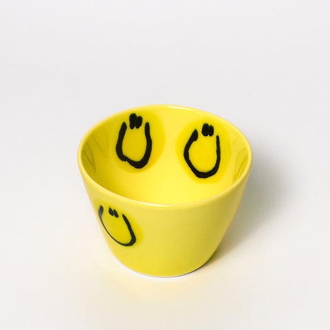 Super Cup (Yellow Smile) - Frizbee Ceramics