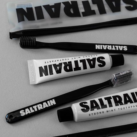 Strong Mint Toothpaste Travel Kit - SALTRAIN