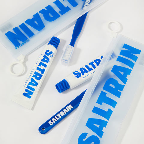 Gray Salt Toothpaste Travel Kit - SALTRAIN