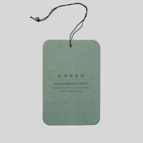 Scent Tag - Conservatory by Oaken Lab
