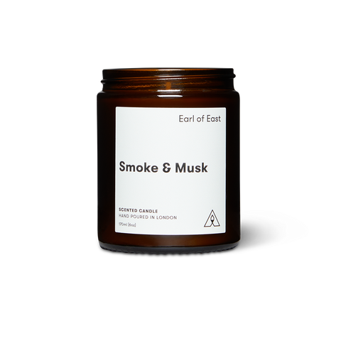 SMOKE & MUSK | SOY WAX CANDLE 170ML [6OZ] | Earl of East