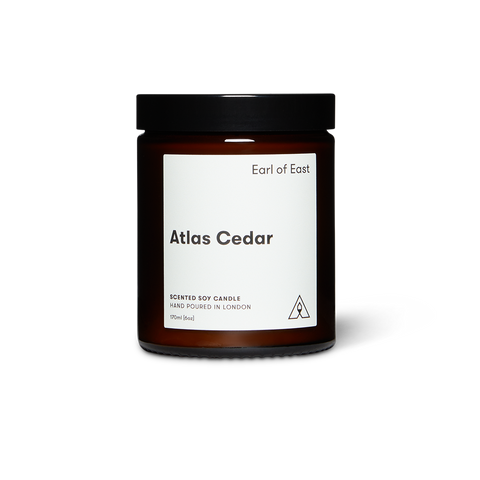 ATLAS CEDAR | SOY WAX CANDLE 170ML [6OZ] | Earl of East