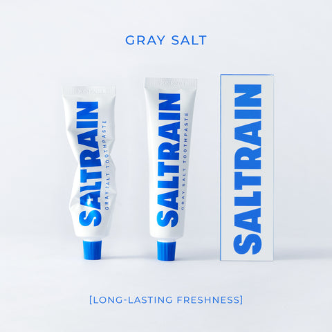 Gray Salt Toothpaste Clean Breath 100g - SALTRAIN