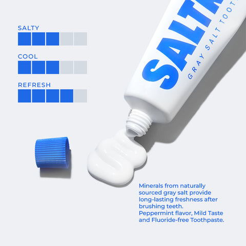 Gray Salt Toothpaste Clean Breath 100g - SALTRAIN