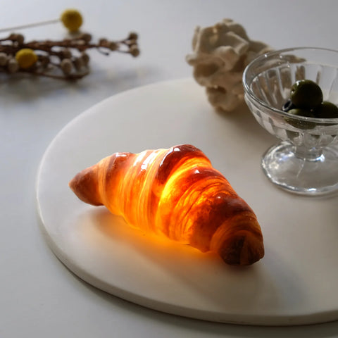Croissant Bread Lamp - Pampshade by Yukiko Morita