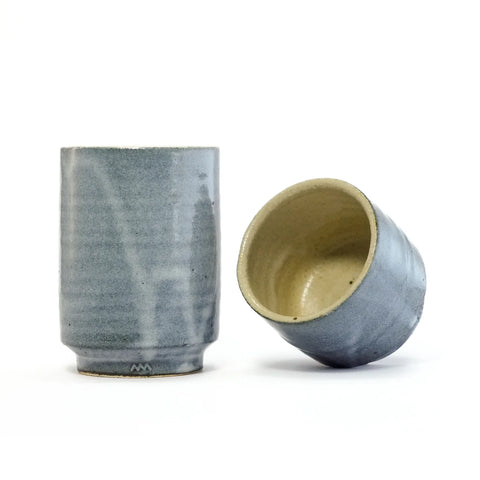 Shigaraki-yaki Blue Cup L | Asemi Ceramics