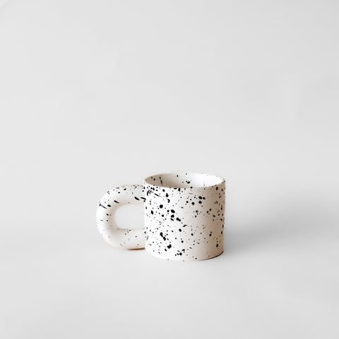 Ceramic Cup - Fat Handle (Speckled)