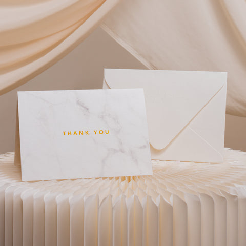 Thank You Marble Card